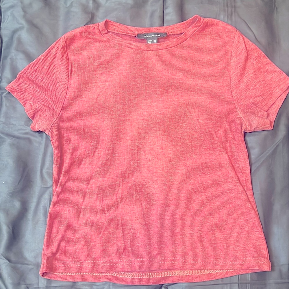 Women’s Red Short Sleeve Top
